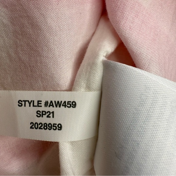 Crewcuts Pink and White Gingham Dress with Embroidered Ruffles Girls Size 5 EUC - Picture 8 of 8